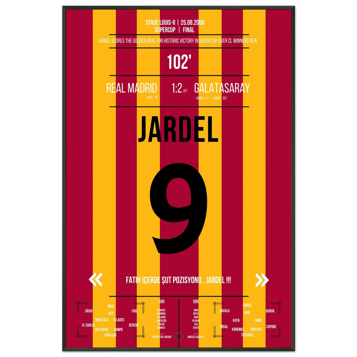 Mario Jardel's Golden Goal against Real in 2000
