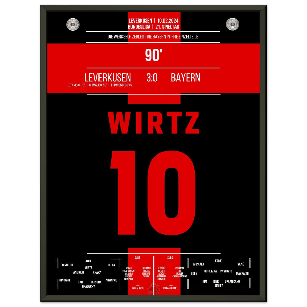 Leverkusen's impressive win over Bayern 2023/24