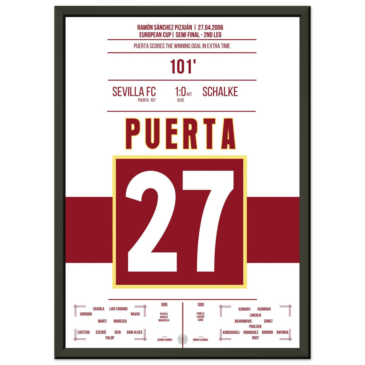 Puerta fires Sevilla into the 2006 final