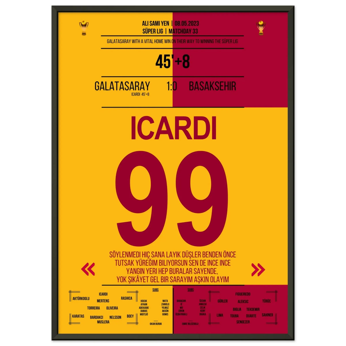 Icardi Fires Galatasaray to Victory Against Basaksehir