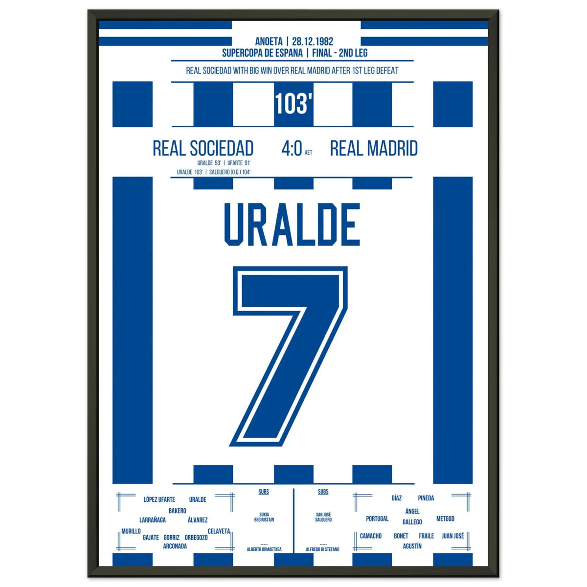 Real Sociedad win the Spanish Supercopa