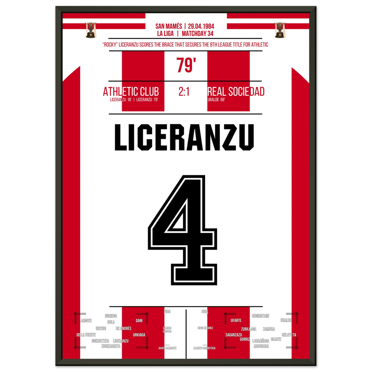 Liceranzu fires Athletic to 8th league title in 1984