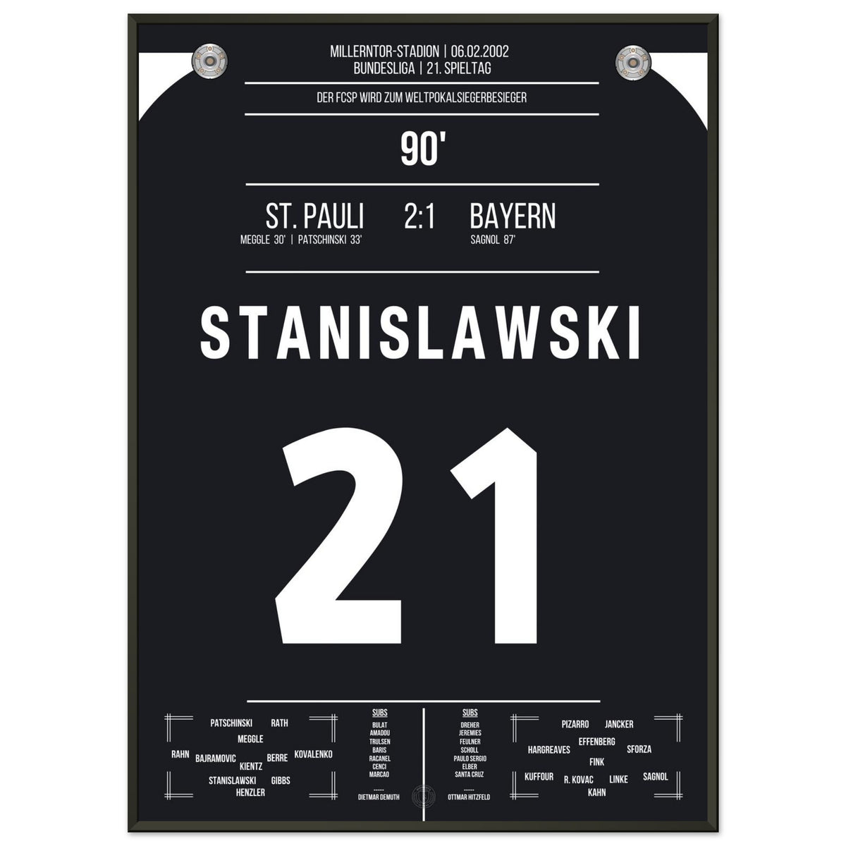 The Birth of the Weltpokalsiegerbesieger – Stanislawski