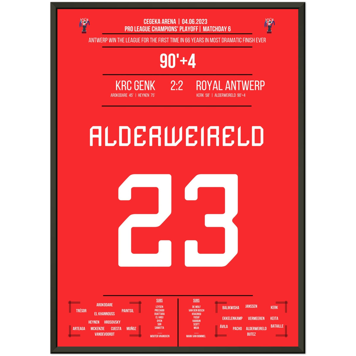 Antwerp's First Title After 66 Years in a Wild 2023 Season Finale