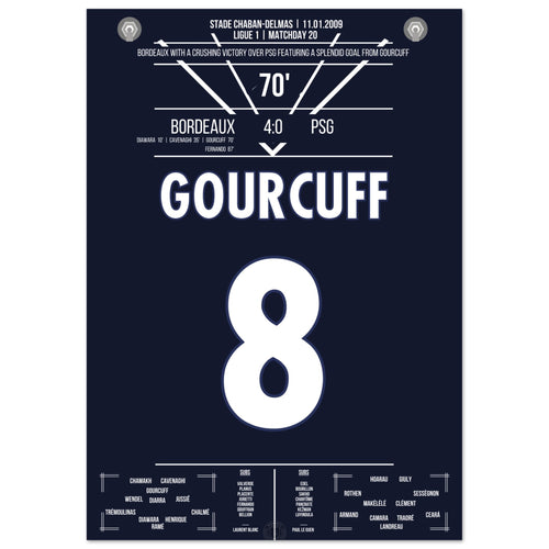 Gourcuff's dream goal in the gala performance against Paris