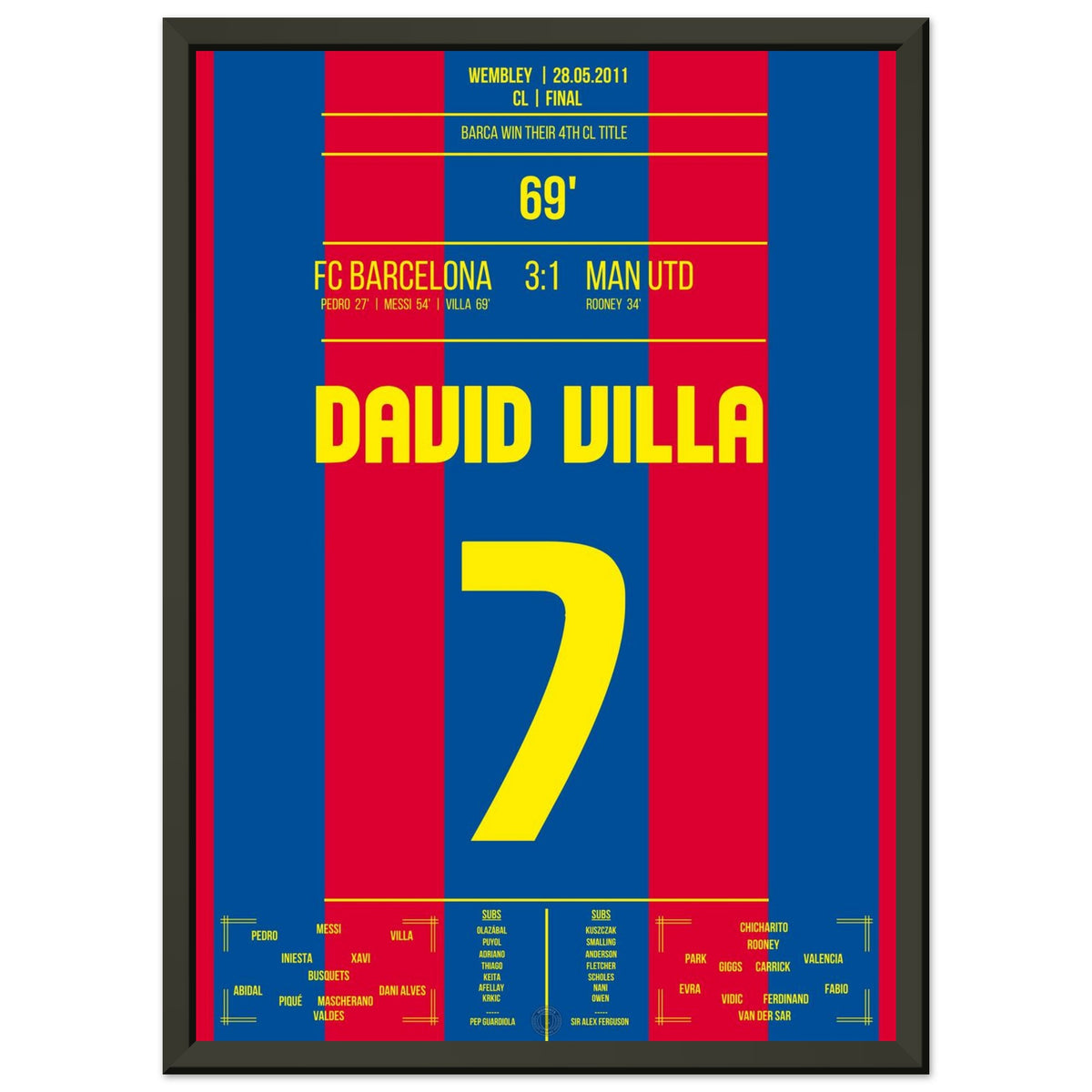 Barca's fourth triumph in 2011