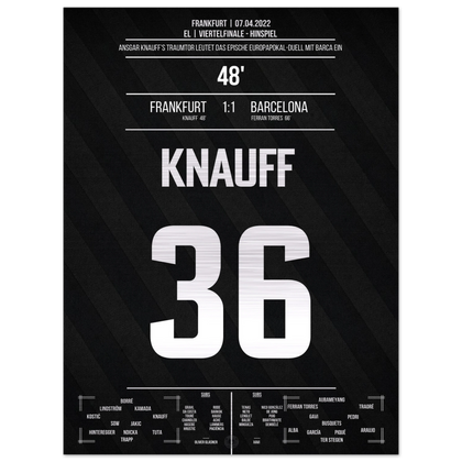 Knauff's Dream Goal Against Barcelona – Metal Edition