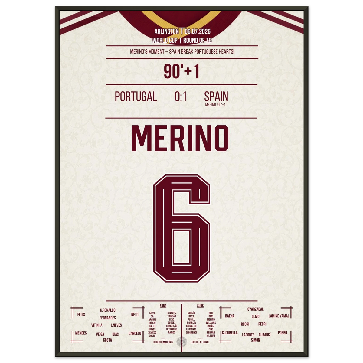 Merino shoots Spain into the quarter-finals in injury time
