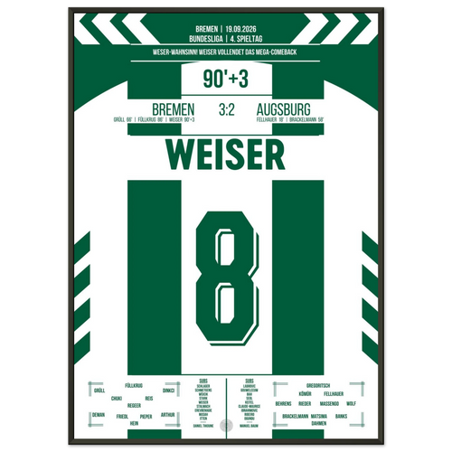 From 0-2 Down - Weiser Seals Comeback Win in Stoppage Time