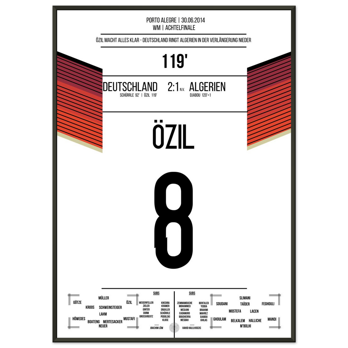 Özil redeems Germany in extra time!
