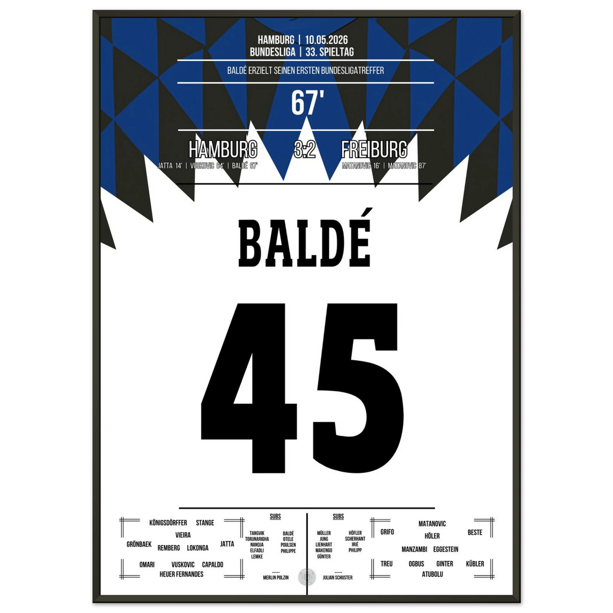 Baldé scores first Bundesliga goal of his career
