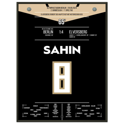 Sahin scores twice and Elversberg conquers the capital
