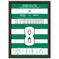Bruno Fernandes schießt Sporting im Derby ins Pokalfinale 2019 A4-21x29.7-cm-8x12-Schwarzer-Aluminiumrahmen