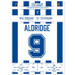 Debüt-Spiel von John Aldridge für Real Sociedad 45x60-cm-18x24-Ohne-Rahmen