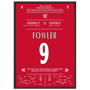Fowlers außergewöhnlicher Torjubel Liverpool - Everton 1999 Premier League Merseyside Derby 