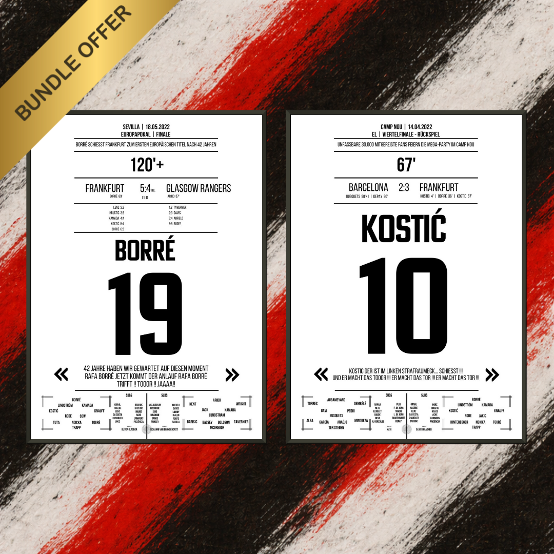 Frankfurt 2022 European Cup Bundle