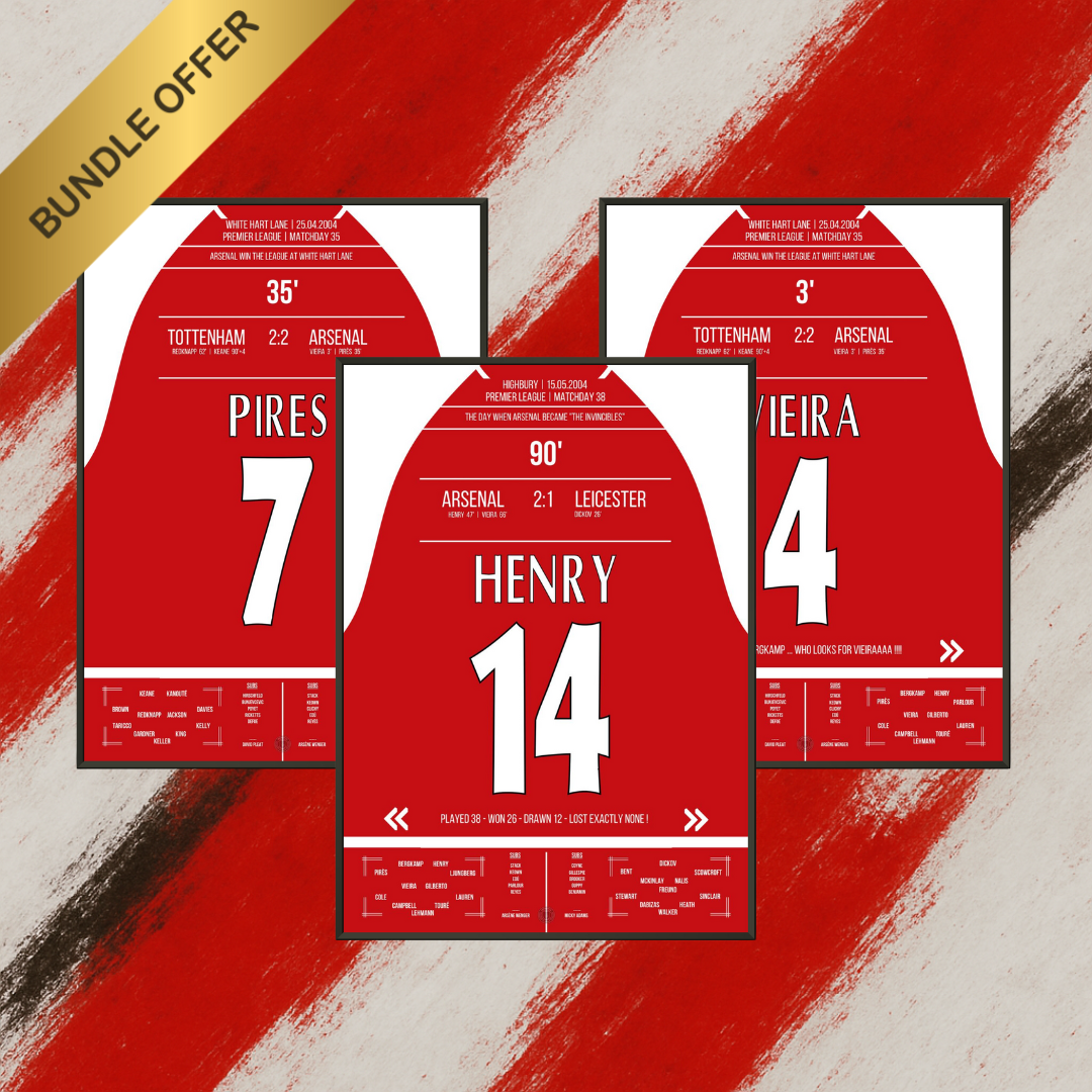 Arsenal Invincibles Bundle