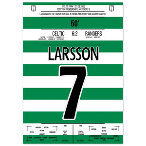 Larsson's legendary "chip" in the "Demolition Derby" in 2000