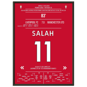 Liverpool zerlegt ManU - Salah mit Rekord-Tor 