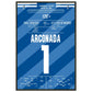 Luis Arconada hält den entscheidenden Elfmeter und krönt Real Sociedad zum Copa Del Rey Sieger 1987 60x90-cm-24x36-Schwarzer-Aluminiumrahmen