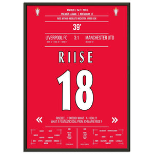 Riise packt den Hammer aus bei Liverpools Heimsieg gegen ManU in 2001 
