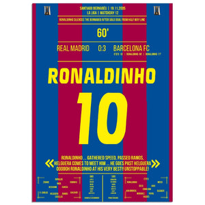 Ronaldinho's Solo Tor im Bernabeu in 2005 
