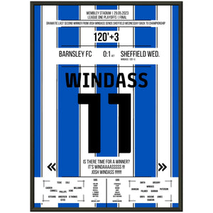 Sheffield Wednesday's dramatic return to the Championship 2023