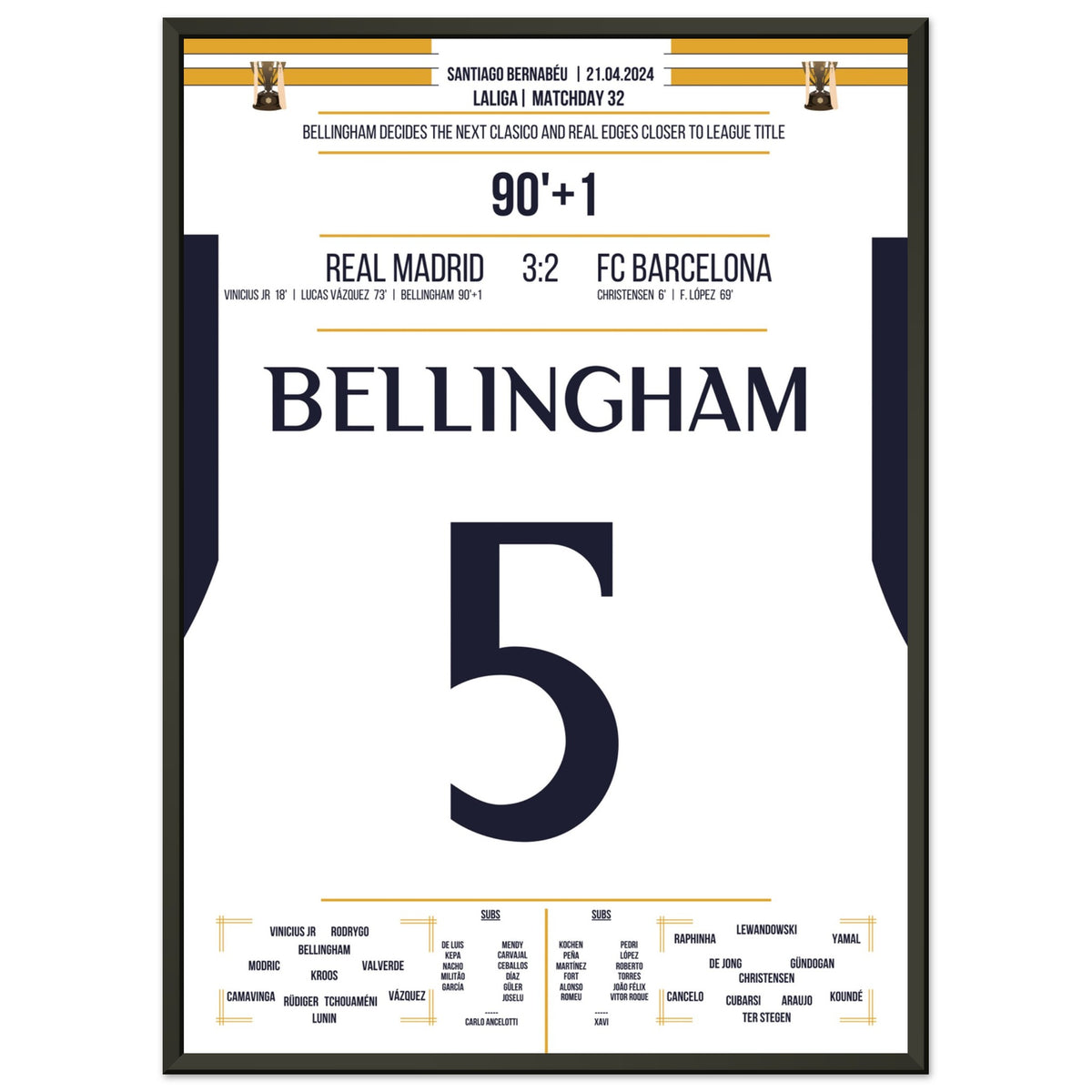 Bellingham decides the next Clasico in stoppage time!