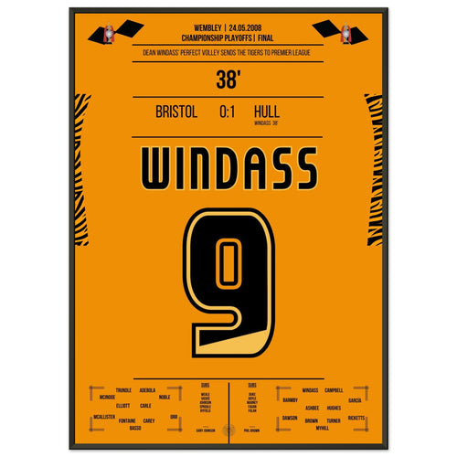 Windass fired the Tigers into the Premier League in 2008