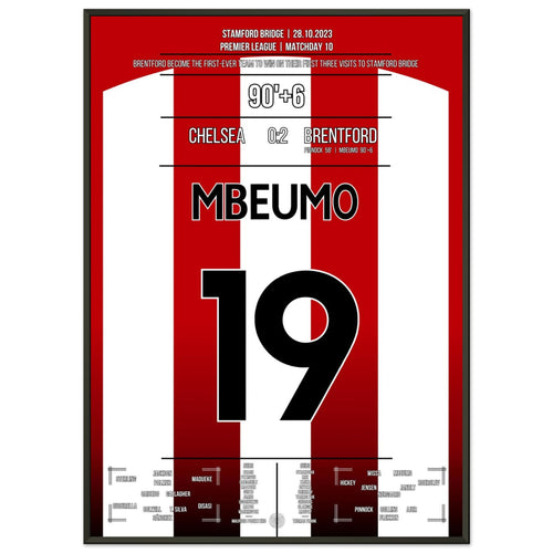 Mbeumo scores and the Bees conquer Stamford Bridge for the third time in a row