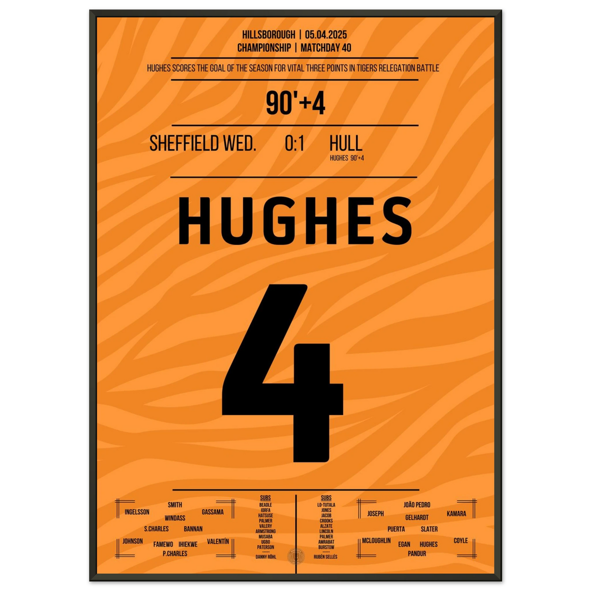 Hughes goal of the season on the way to relegation for Hull