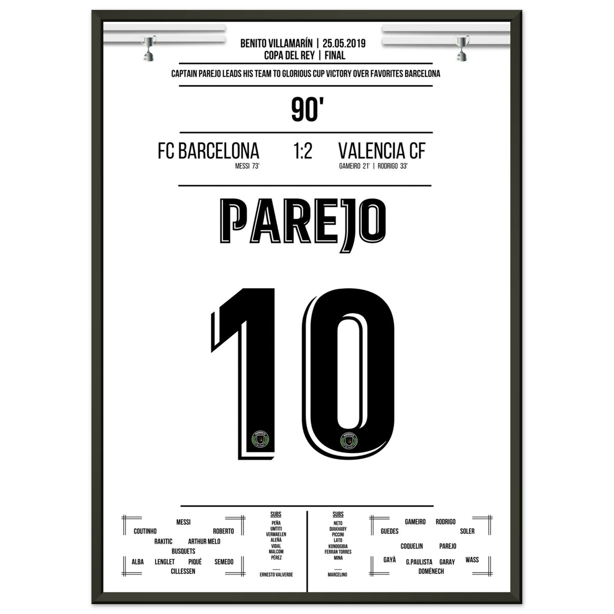 Parejo leads Valencia to Copa del Rey triumph 2019