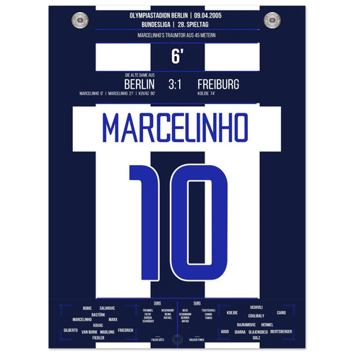 Marcelinho's dream goal from 45 meters against Freiburg