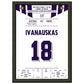 Ivanauskas Weltklasse-Fallrückzieher zu Austria's Meisterschaft 1993 A4-21x29.7-cm-8x12-Schwarzer-Aluminiumrahmen
