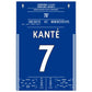 Kanté's Solo-Tor bei Mourinho's Albtraum-Rückkehr an die Stamford Bridge 60x90-cm-24x36-Ohne-Rahmen